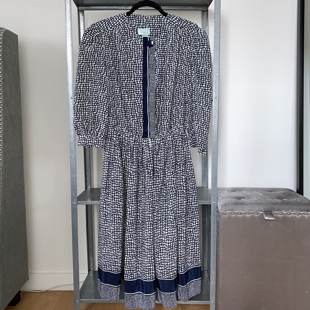 Vintage 80s Lady Carol Secretary dress